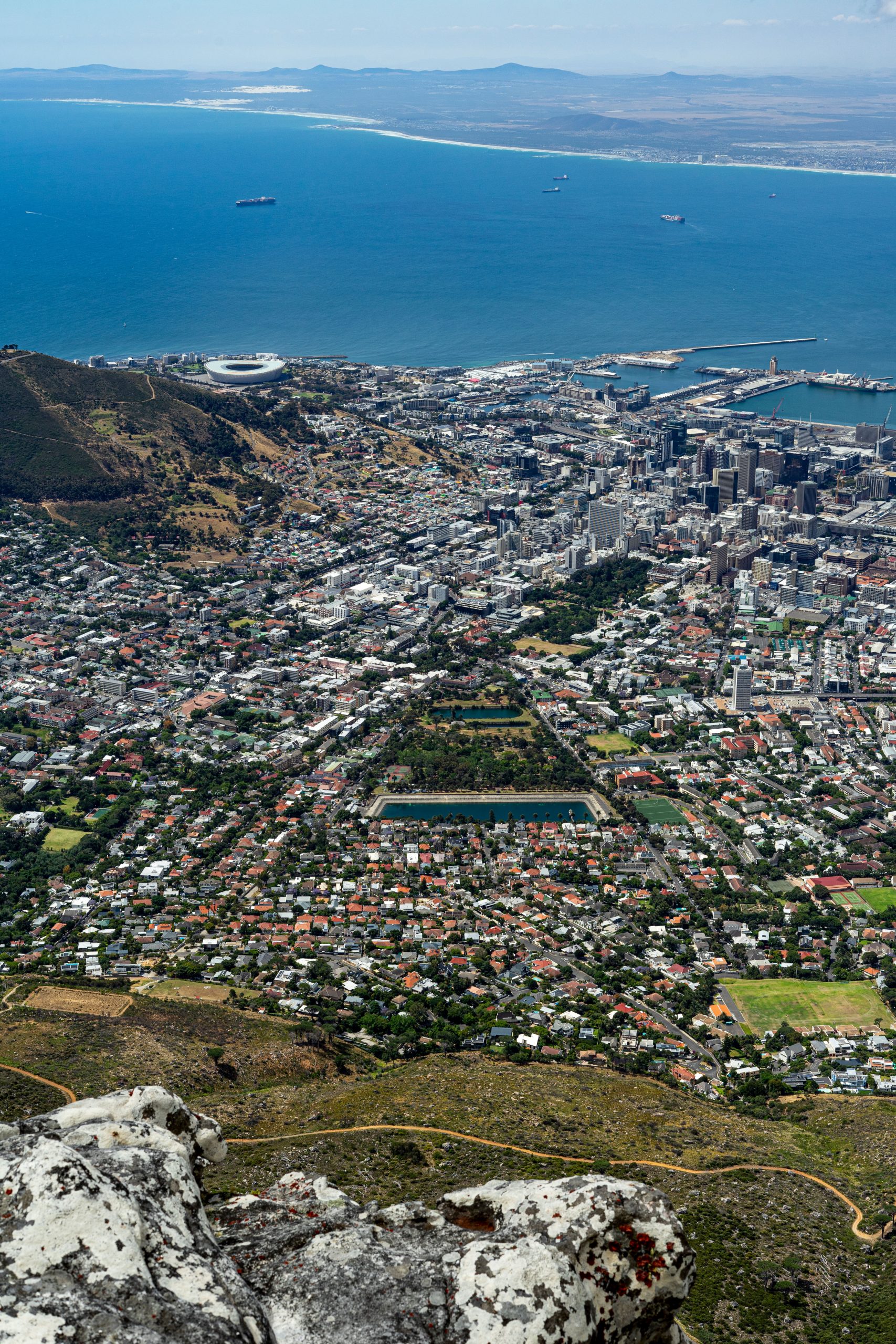 Vista para Cape Town